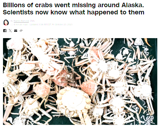 Bering Sea Crab Mystery